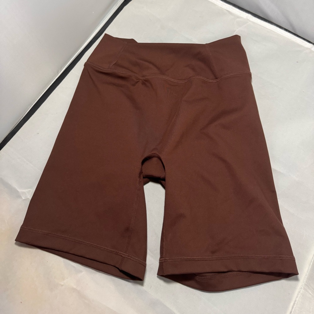 Oner Timeless High Waisted Shorts - Espresso